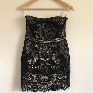 Express Strapless Dress